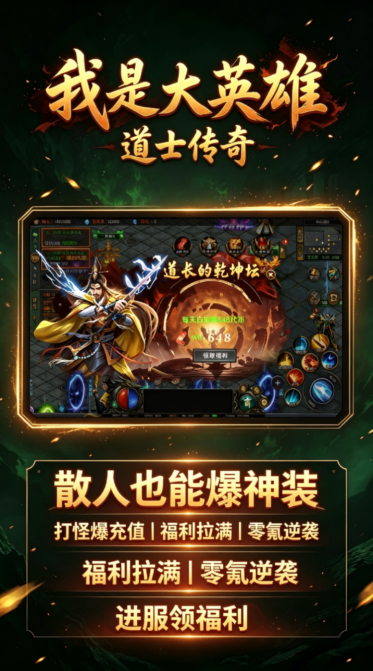 我是大英雄（内置1折648免费版）